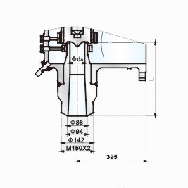 A62Y-P55-170V型氣控碟形彈簧式安全閥